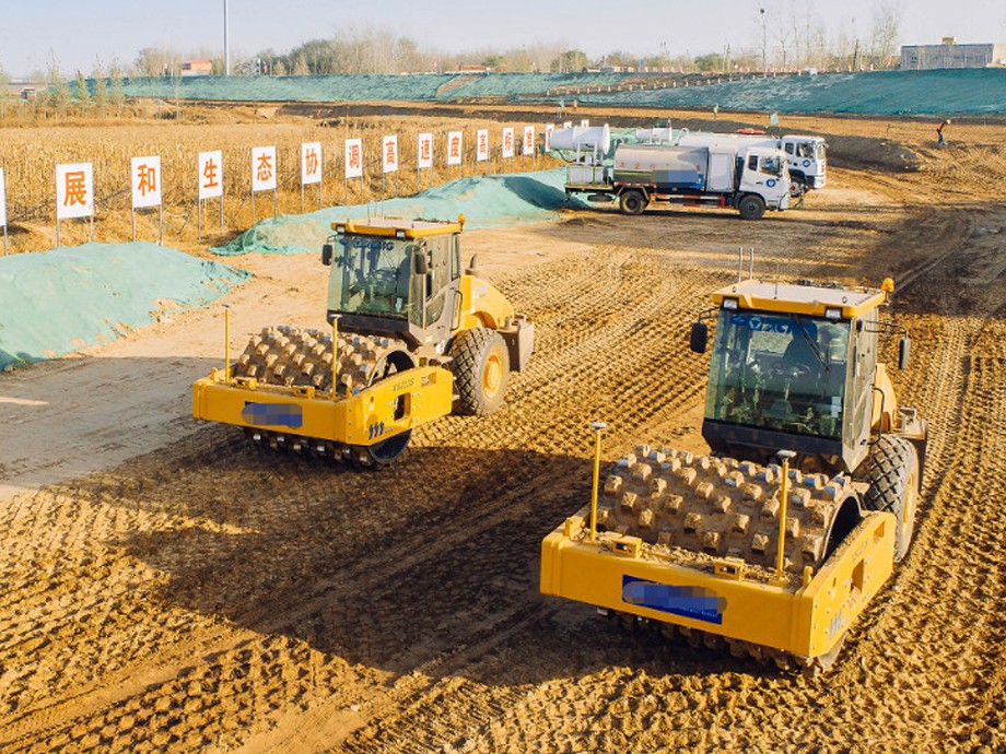 无人驾驶压路机来了