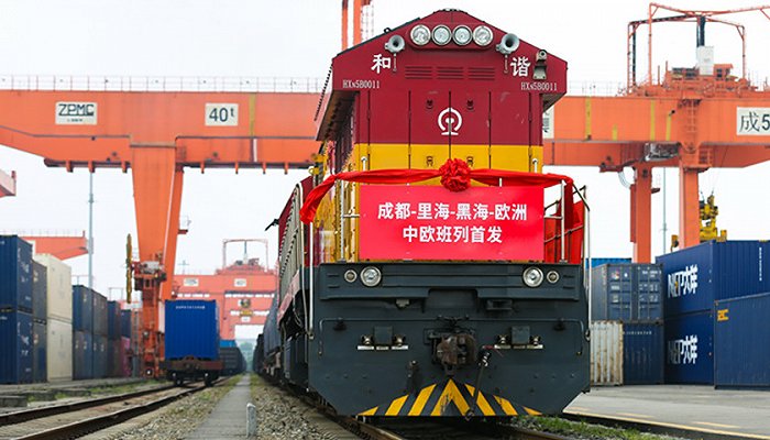 跨里海中欧班列实现“一日一班”常态化开行