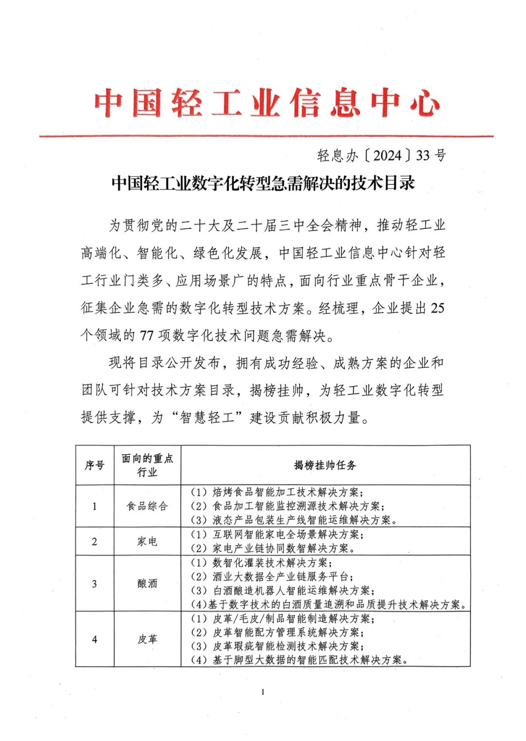 协同促进轻工业数字化转型