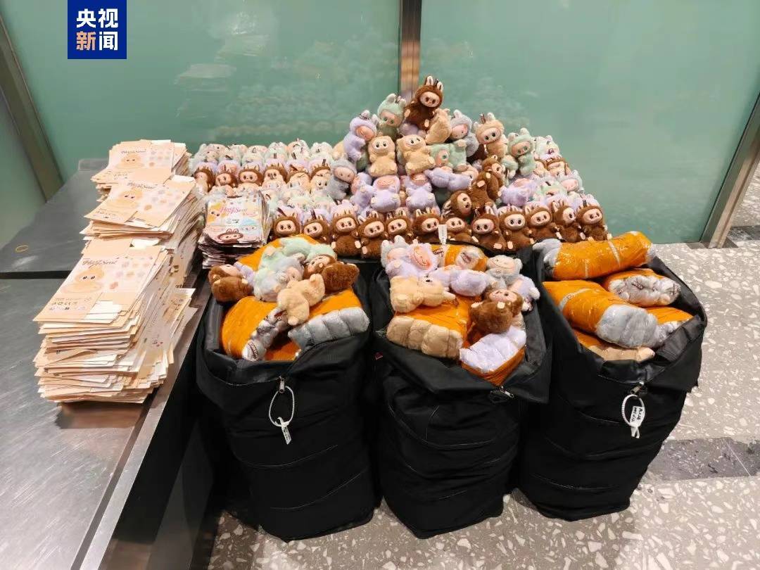 海关总署:今年以来全国海关已拦截183万件假LABUBU