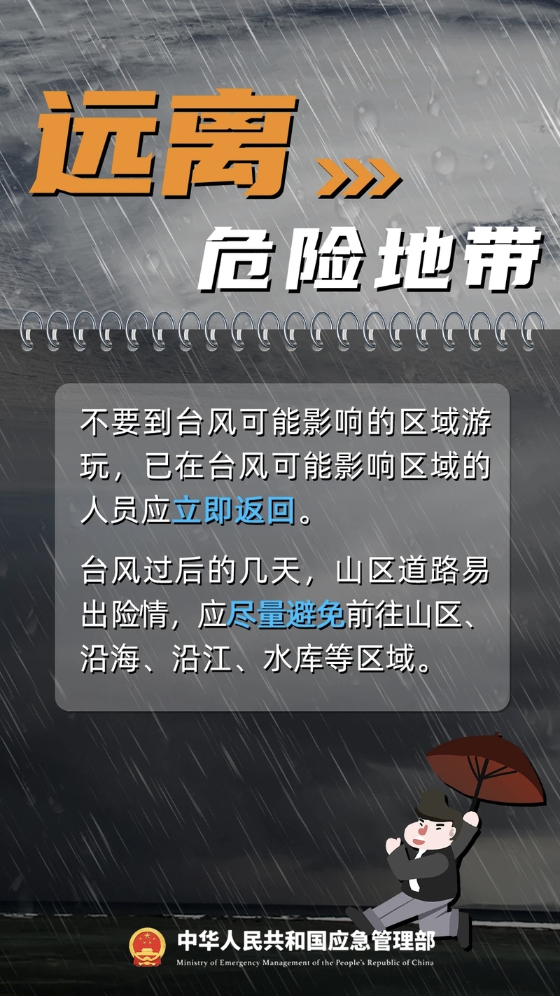 台风来了,应该如何应对?