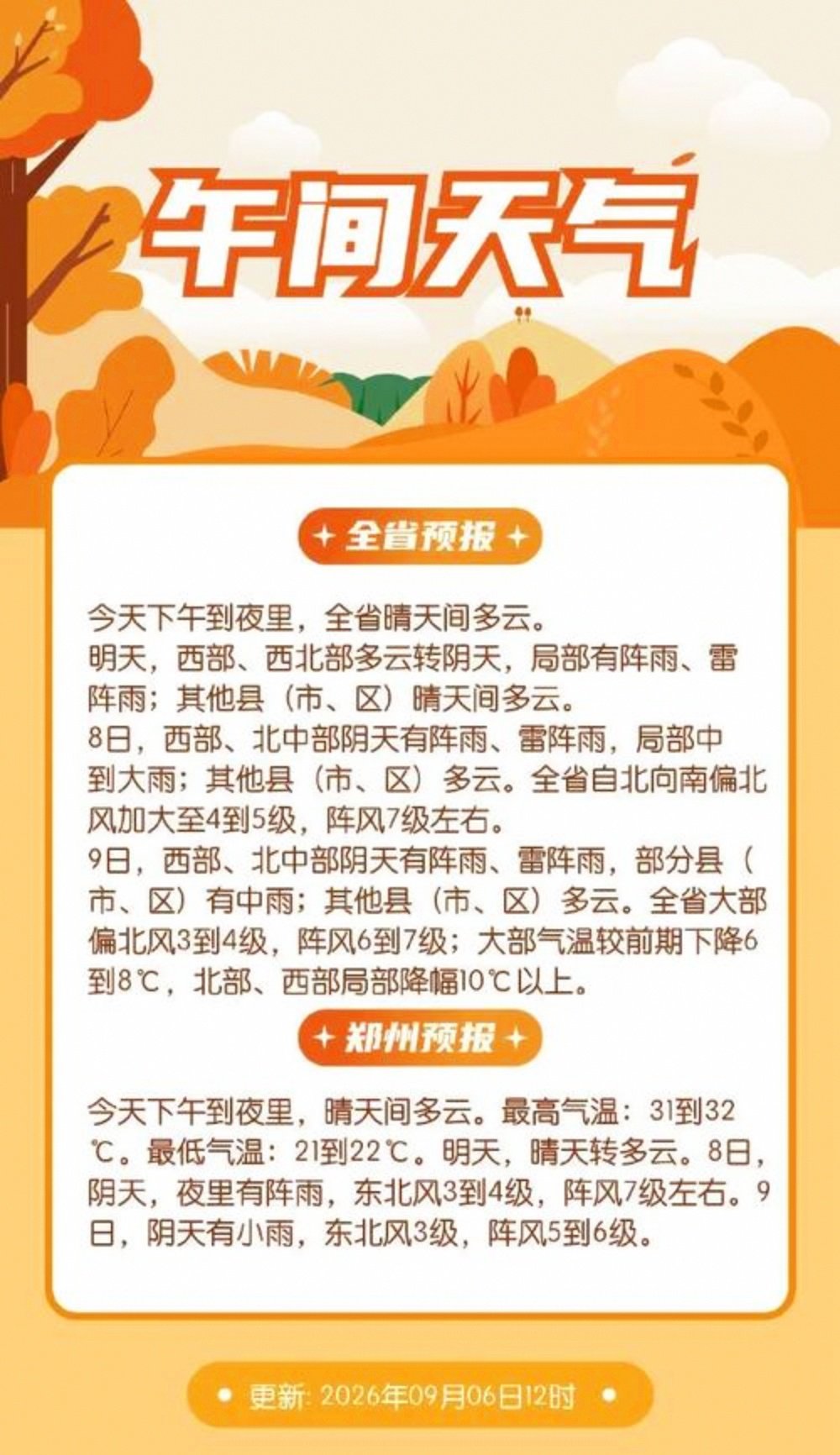 北方降雨区域有所南移 华北黄淮多地气温将创新低